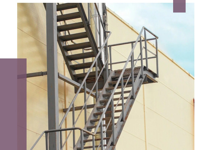 Пожарные лестницы в Магнитогорске от 12414 руб. — монтаж и продажа | ПРОЛЁТ-Мгн