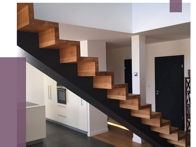 Изготовление деревянных лестниц в Магнитогорске от 87933 руб. | ПРОЛЁТ-Мгн