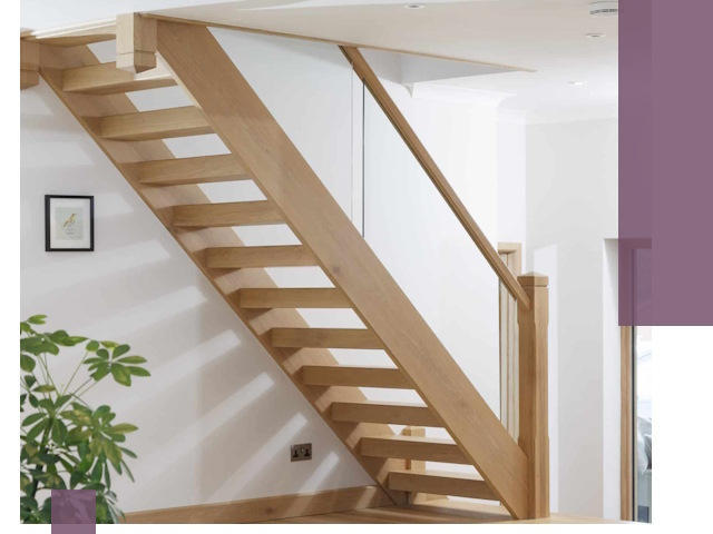 Изготовление деревянных лестниц под ключ в Магнитогорске для дома