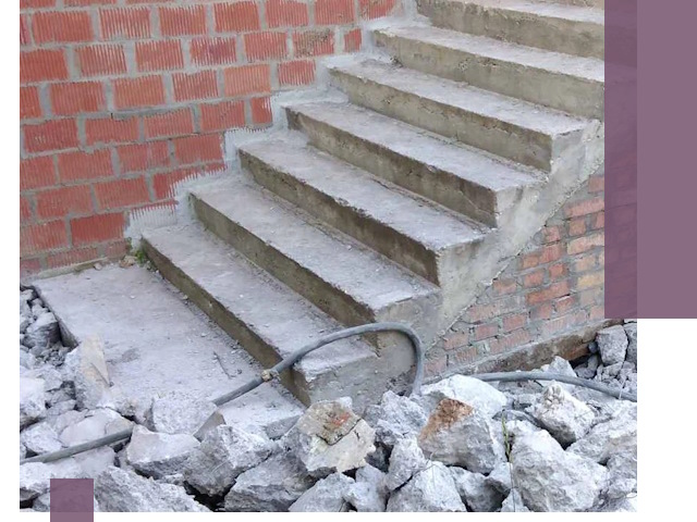 Демонтаж бетонных лестниц в Магнитогорске: быстро и безопасно