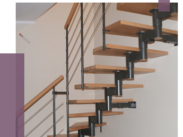 Изготовление модульных лестниц в Магнитогорске от 11638 руб. 