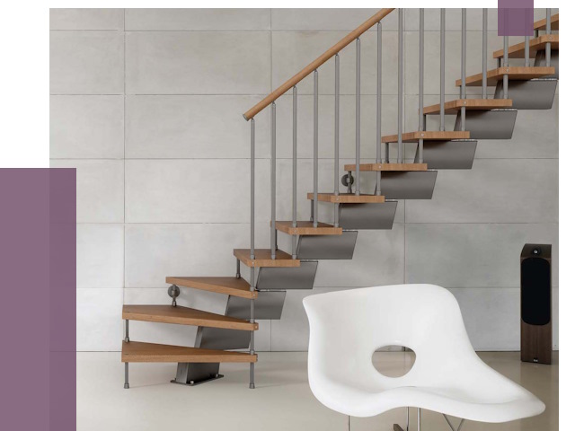 Монтаж модульных лестниц в Магнитогорске от 6414 руб. 