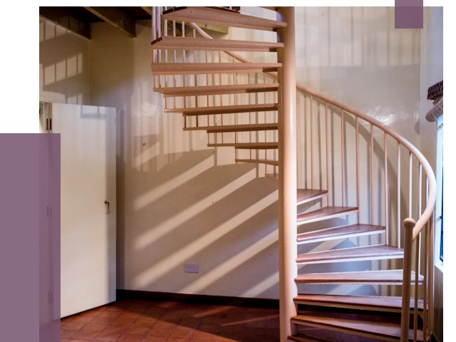 Изготовление винтовых лестниц на заказ в Магнитогорске от 77070 руб. | ПРОЛЁТ-Мгн