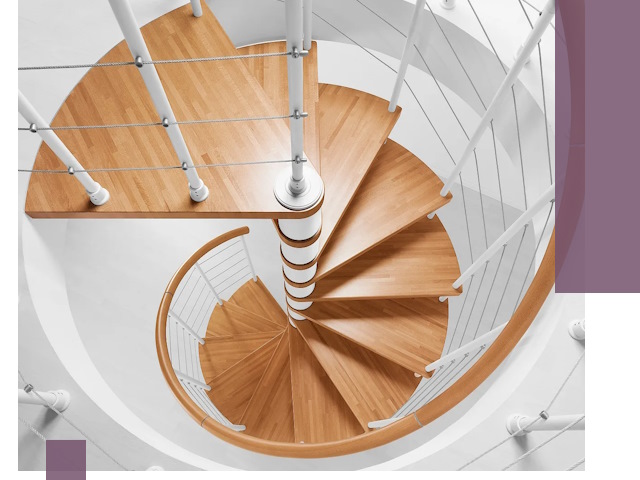 Изготовление винтовых лестниц под ключ в Магнитогорске