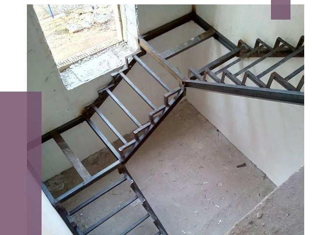 Монтаж лестниц на металлокаркасе в Магнитогорске от 12931 руб. — ПРОЛЁТ-Мгн