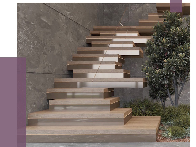 Современные лестницы в Магнитогорске от 13966 руб. | ПРОЛЁТ-Мгн