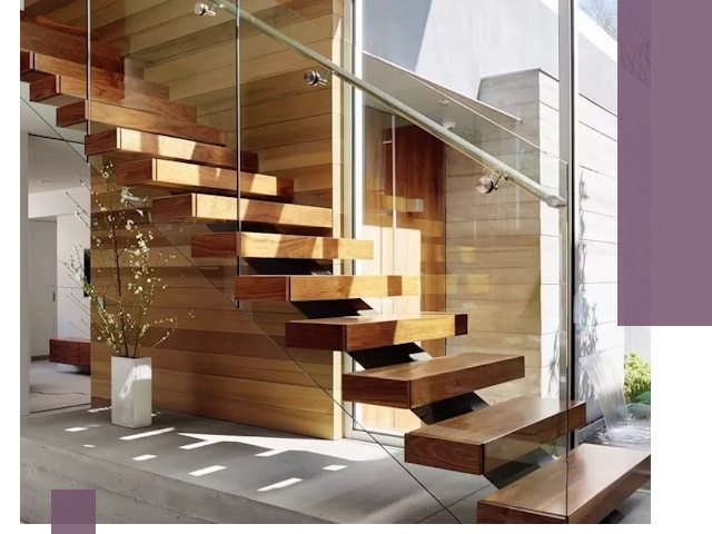 Современные лестницы на заказ в Магнитогорске — изготовление и монтаж