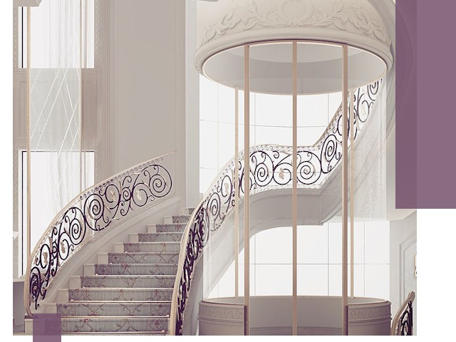 Элитные лестницы на заказ высокого класса в Магнитогорске