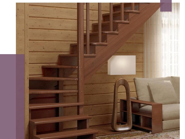 Лестницы эконом класса в Магнитогорске от 18466 руб. бюджетные решения