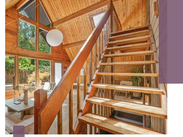 Лестницы для дачи под ключ в Магнитогорске — изготовление и монтаж