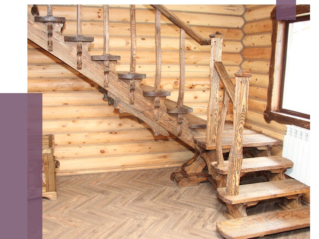 Лестницы в баню в Магнитогорске от 19345 руб. — изготовление | ПРОЛЁТ-Мгн