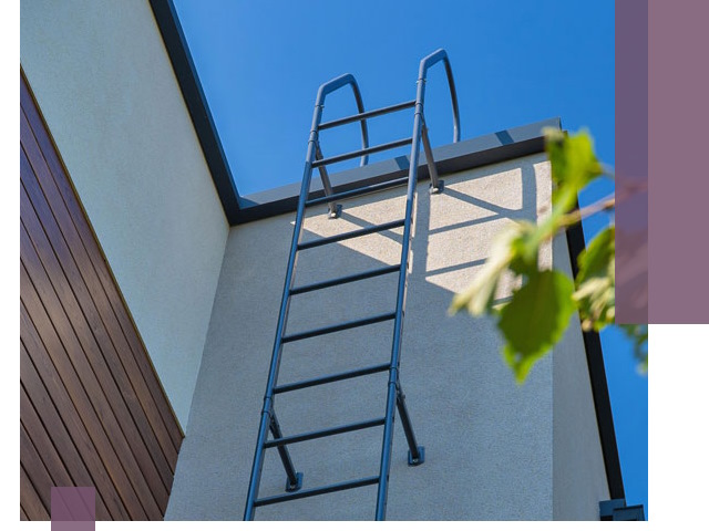 Лестницы на крышу в Магнитогорске — изготовление, монтаж, демонтаж