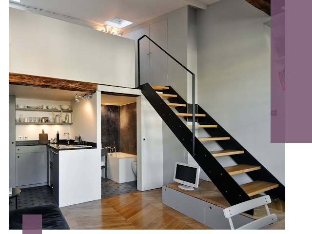 Лестницы на антресоль под ключ в Магнитогорске — изготовление и монтаж