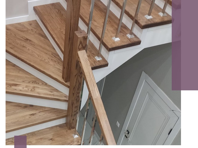 Обшивка металлических лестниц под ключ в Магнитогорске