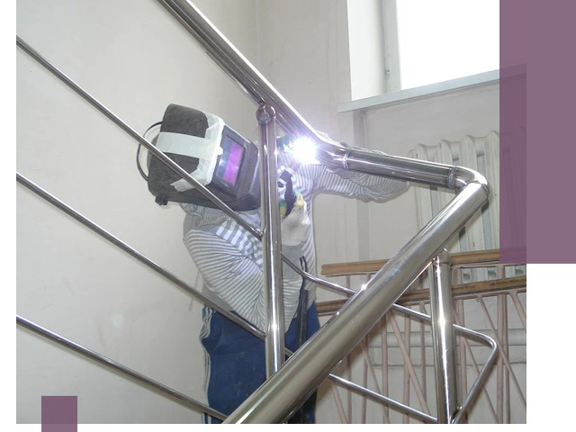 Монтаж перил и ограждений качественно в Магнитогорске