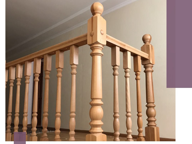 Деревянные перила на заказ в Магнитогорске: монтаж и изготовление