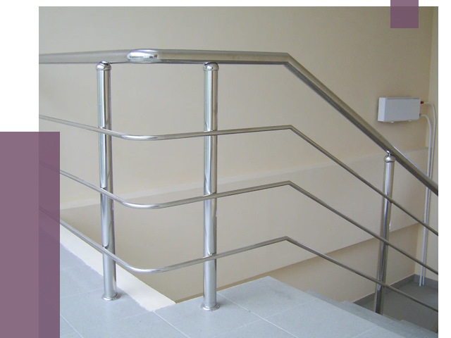 Алюминиевые перила в Магнитогорске от 6414 руб. под ключ | ПРОЛЁТ-Мгн