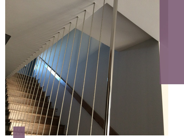 Тросовые перила под ключ в Магнитогорске — производство и монтаж