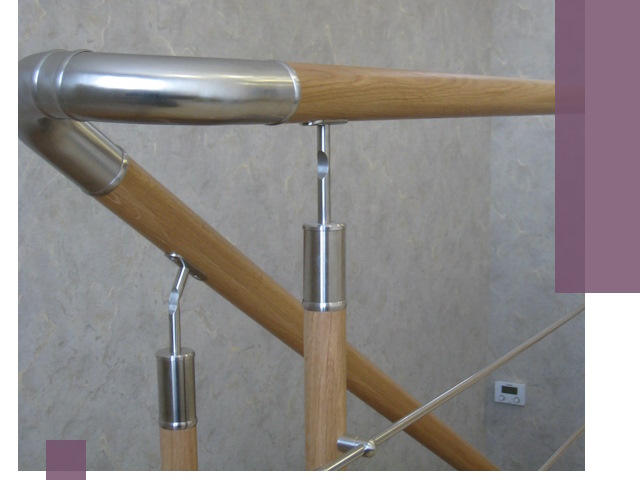 Комбинированные перила на заказ в Магнитогорске — монтаж и производство