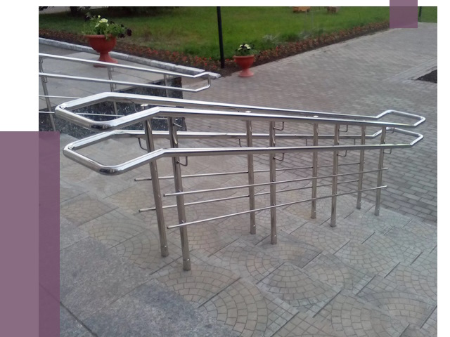 Перила для инвалидов в Магнитогорске от 7676 руб. под ключ | ПРОЛЁТ-Мгн