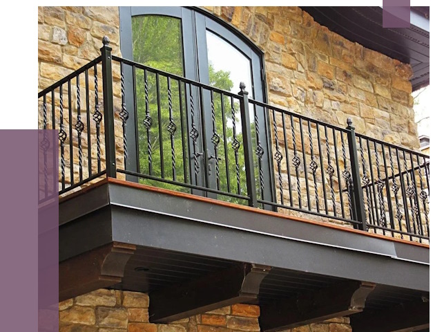 Балконные ограждения в Магнитогорске от 8121 руб. — купить | ПРОЛЁТ-Мгн