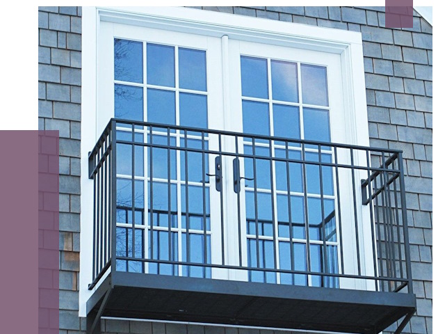 Французские балконы в Магнитогорске от 7500 руб. за м2