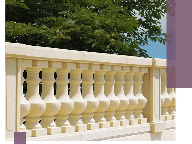 Установка балюстрады в Магнитогорске: изготовление и монтаж под ключ