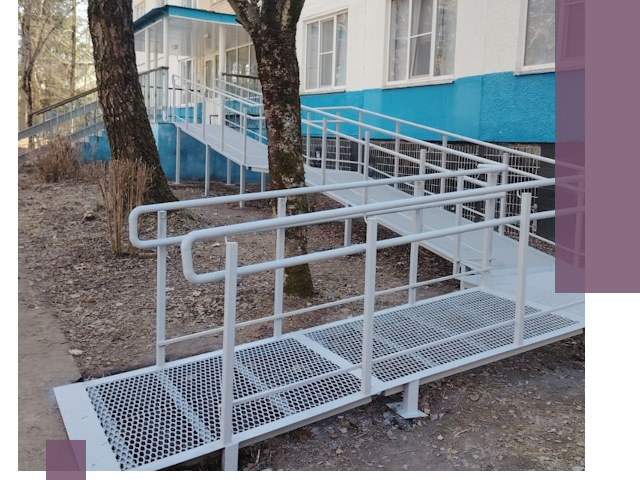 Пандусы под ключ в Магнитогорске: изготовление, монтаж и демонтаж