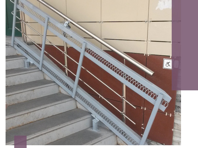 Изготовление откидных пандусов под ключ в Магнитогорске