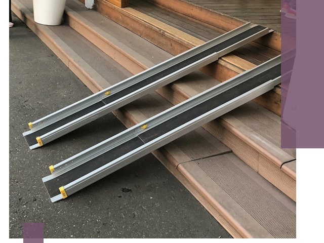 Телескопические пандусы под ключ в Магнитогорске — изготовление и монтаж