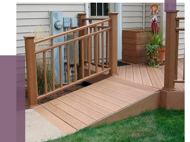 Пандус на крыльцо в Магнитогорске под ключ от 7862 руб.