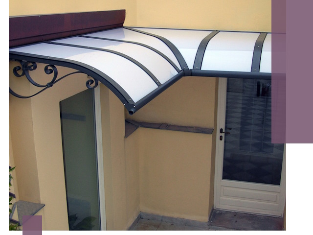 Монтаж козырьков любой сложности в Магнитогорске под ключ