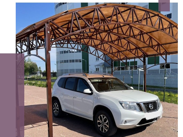 Недорогие навесы в Магнитогорске от 43449 руб. | ПРОЛЁТ-Мгн