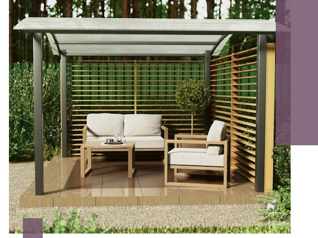 Навесы для дачи в Магнитогорске: изготовление, монтаж и демонтаж