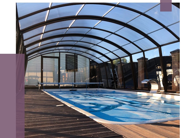 Навесы для бассейна в Магнитогорске от 16966 руб. под ключ | ПРОЛЁТ-Мгн