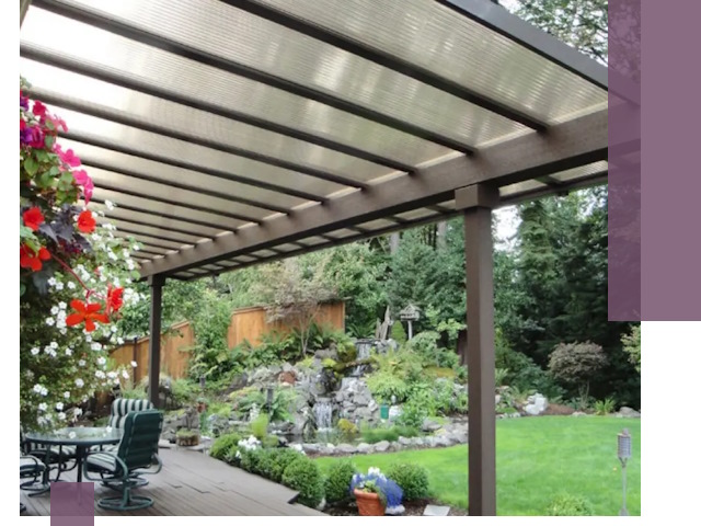 Навесы из поликарбоната под ключ в Магнитогорске быстро и надёжно