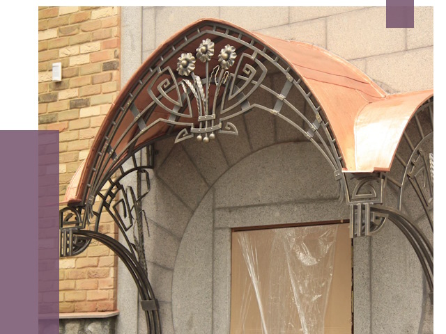 Арочные козырьки в Магнитогорске от 14742 руб. 