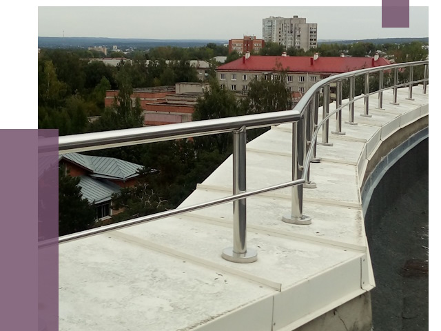 Парапеты и ограждения кровли в Магнитогорске от 5017 руб.
