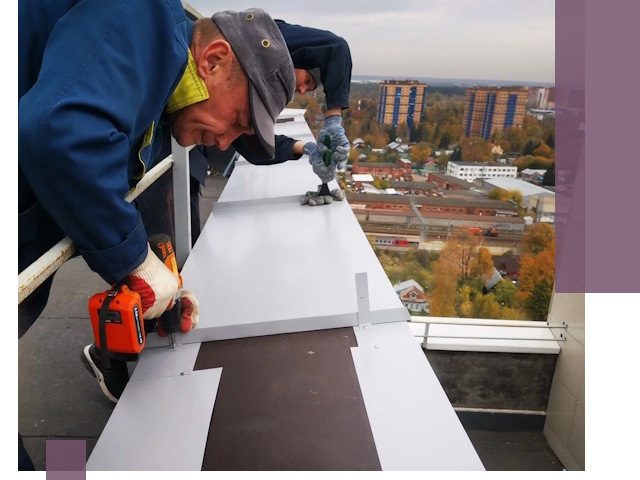 Монтаж парапетов в Магнитогорске — установка прочных металлических ограждений