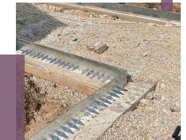 Нержавеющие бордюры в Магнитогорске от 4862 руб. под ключ | ПРОЛЁТ-Мгн