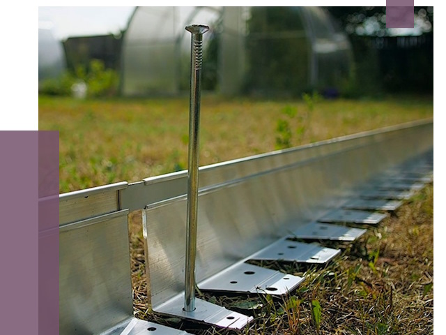 Металлические бордюры для газона в Магнитогорске от 4345 руб. | ПРОЛЁТ-Мгн