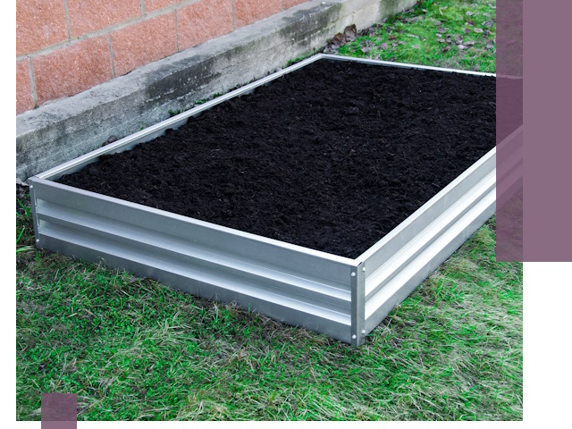 Металлические бордюры для грядок в Магнитогорске: прочность и аккуратность