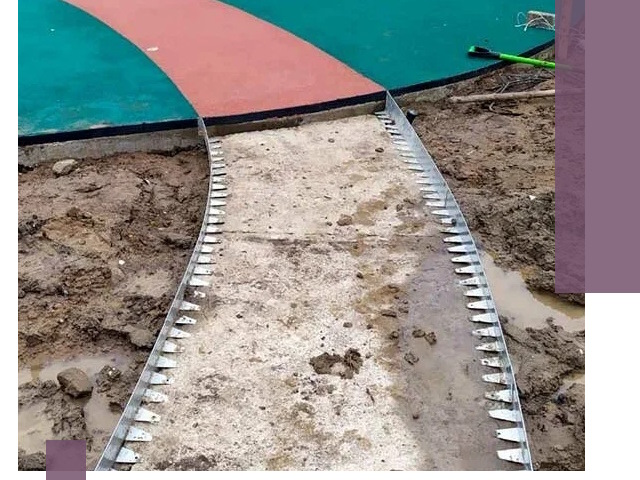 Металлические бордюры для дорожек в Магнитогорске — монтаж и изготовление