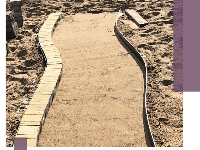 Металлические бордюры для тротуаров в Магнитогорске — прочные и долговечные