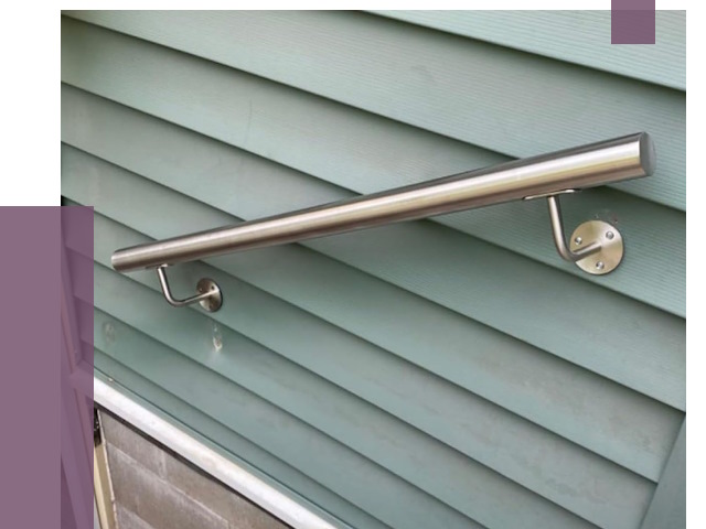 Поручни из нержавеющей стали в Магнитогорске от 7759 руб.  | ПРОЛЁТ-Мгн