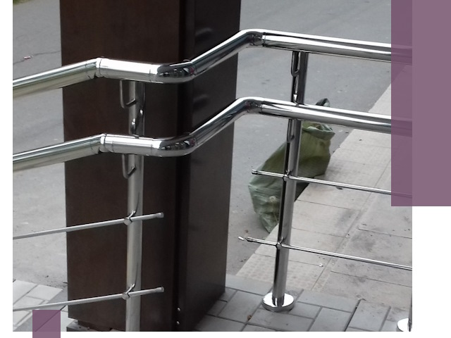 Монтаж поручней из нержавеющей стали в Магнитогорске качественно и быстро